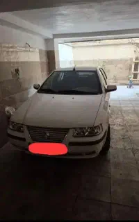 سمند EF7 سفید مدل ۱۳۹۶
