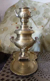 سماور آنتیک برنجی