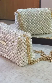 کیف مرواریدی