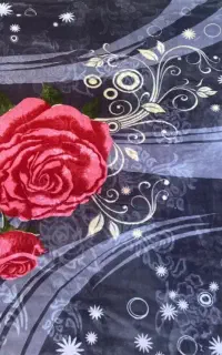 پتو دونفره/جا به جایی گل