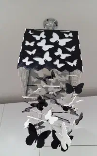 لوستر پروانه مناسب اتاق خواب و آشپزخانه