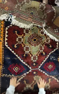 کناره دستبافت قدیمی