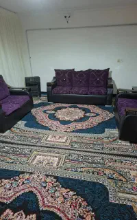 یک دست مبل هشت نفره در حد نو