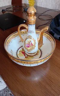 سلام کاسه گلابدان طلا کوپ