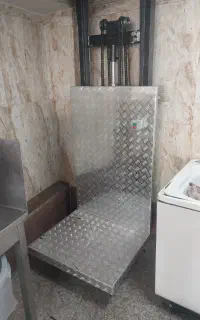 بالابر هیدرولیک .مسکونی فروشگاهی. چاله سرویس
