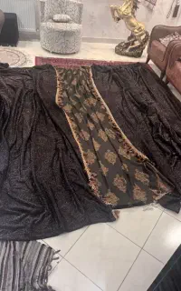 پرده دوخته شده اماده نصب