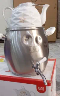کتری و قوری استیل کی اند تی
