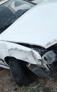 پژو پارس تصادفی