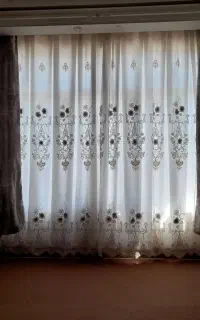 پرده پذیرایی کاملا سالم ودرحد نو