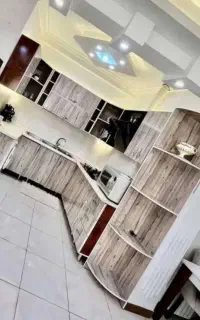 کابینت به همراه سینک و شیر آب