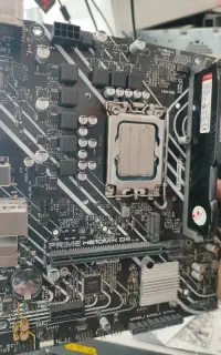 مادربرد H610با CPU i5 12400و رم 4