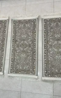 پادری فرش ابریشمی طلا کوب ۱۲۰۰ شانه کاملا نو نو