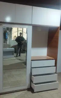 کمدسفید لیون