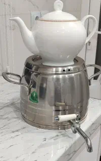 کتری و قوری رو گازی