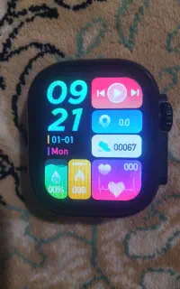 ساعت هوشمند و ماهی فایتر نر و کبوتر گچی