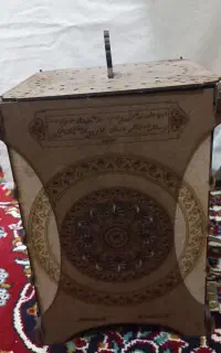 سطل زباله چوبی