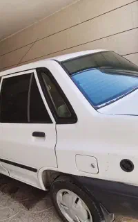 پراید سفیدمدل ۸۸بنزینی