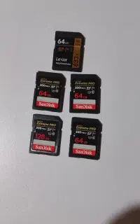 فروش رم دوربین Sandisk Lexar سرعت بالا
