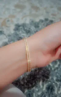 النگو سایز سه دو ماهه گرفتم کاملا نو سه درصد