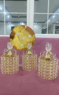 سه عدد لوستر در حد نو