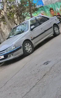 پژو پارس نقره ای مدل ۸۸
