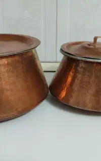 یک سری وسایل مس