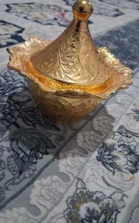 قندان طرح برنزی