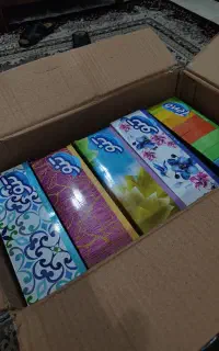 دستمال کاغذی تنو با تخفیف بسیار زیاد 100