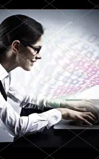 حسابدار و فروشنده خانم