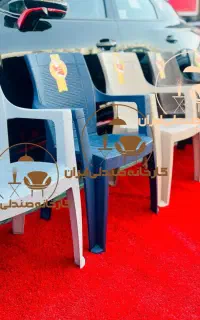 میز و صندلی پلاستیکی طرح ستایش نهارخوری مراسم مسجد