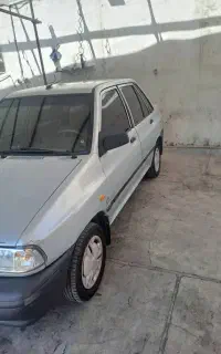 پراید مدل 86 نقرآبی دوگانه کارخانه