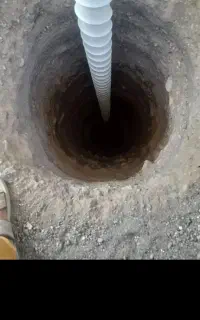 چاه کن هستم در جیرفت چای فاضلاب