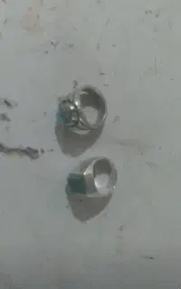 دوعدد انگشتر نقره