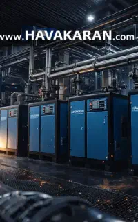کمپرسور اسکرو درایرتبریدی مخزن بوسترDirect 55kw