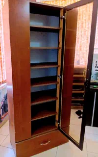 کمد دراور کتابخانه لوکس جنس چوب نراد