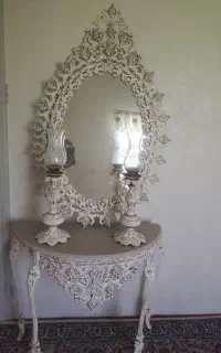 آینه و شمعدان