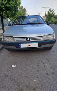 پژو 405 GLX دوگانه شرکتی مدل 91