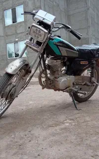 موتور هندا 125 پنج دنده مزایده