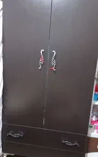 کمد لباس دو درب و دو کشو