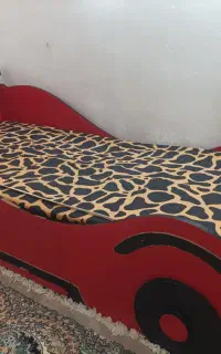 تخت خواب نوجوان با تشک(یک نفره)