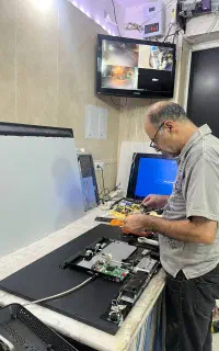تعمیرات تلوزیون LED LCD در منزل و مغازه هزارجریبی