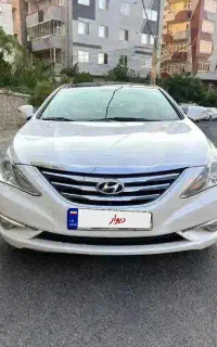 هیوندای سوناتا YF مدل 2014 سفید صدفی