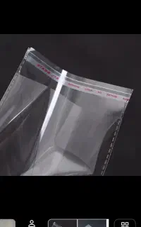 پاکت سلفون لبه چسب دار 40/25 و34/20 و45/30