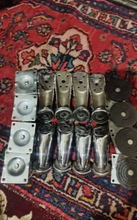 پایه مبل فلزی 16 عدد