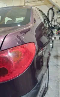 پژو v8 بدون رنگ بدون بدون صافکاری در حد صفر