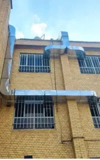 کانال کشی کولر وکانال سازی هود آشپزخانه