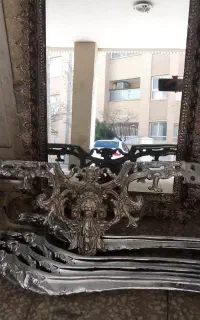 آینه و شمعدان
