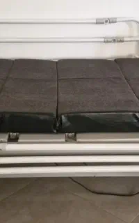 تخت سه شکن بیمارستانی کاملا نو