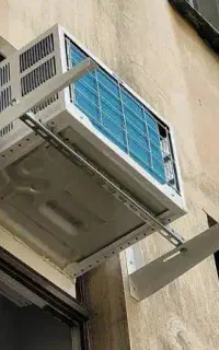 پایه کولر پشت پنجره ریلی