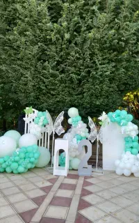 تولد عقد عروسی مراسم باغ